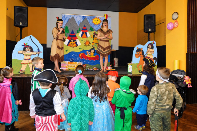 Indiánská show