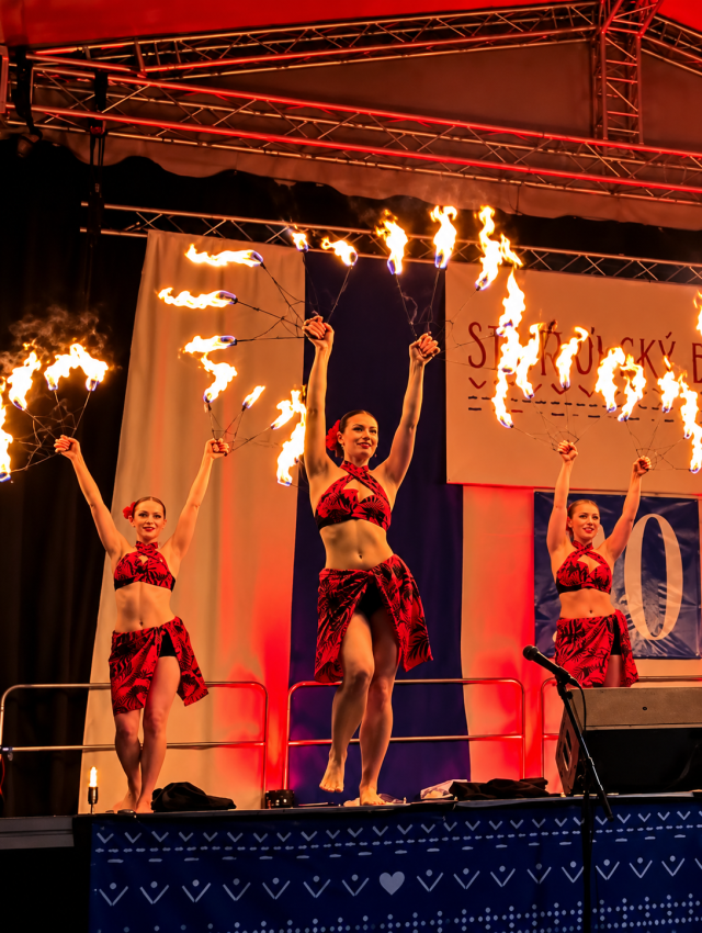 Polynéská ohňová show
