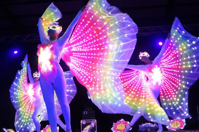 Light show rajecké sny