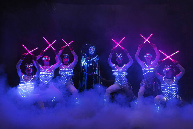 Světelná LED show