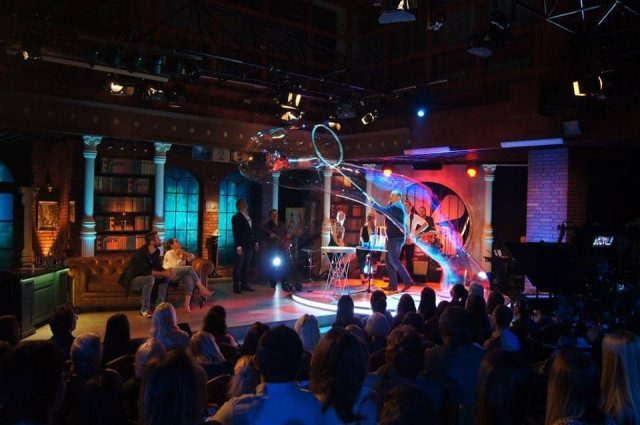 Profesionální bubble show
