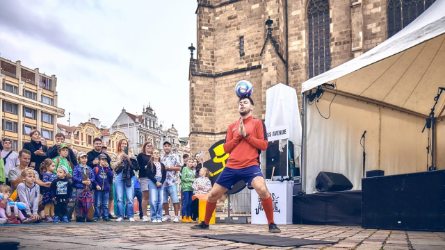 Freestyle fotbalová show
