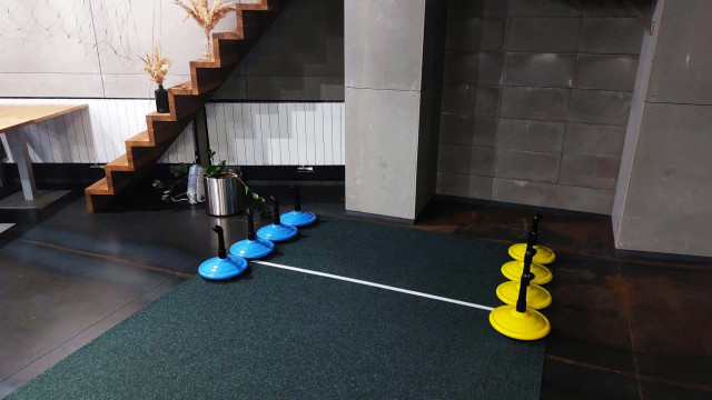 Indoor curling na koberci
