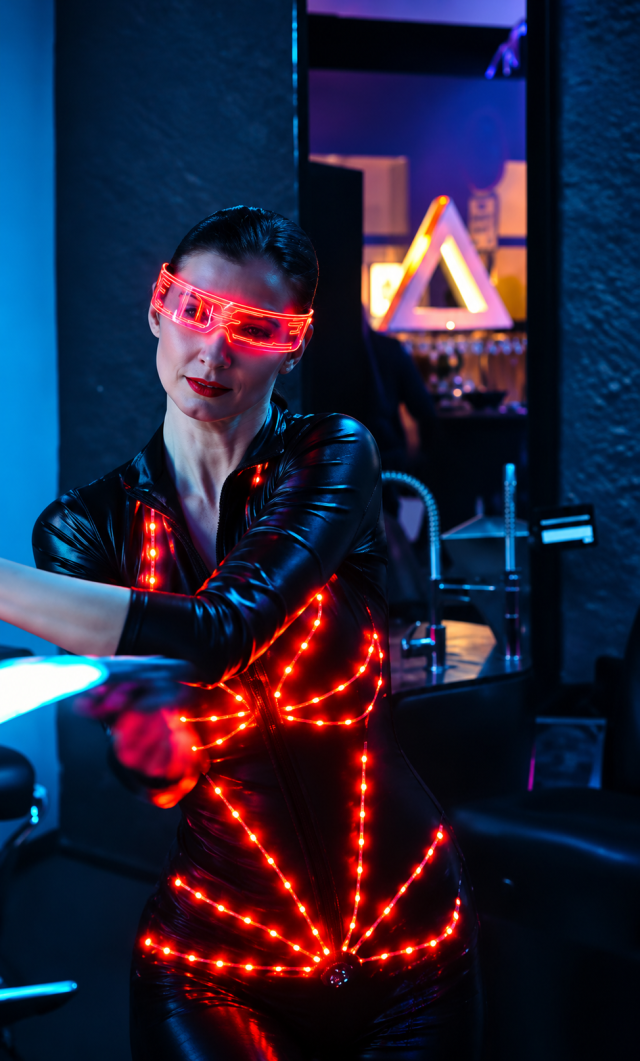 Matrix světelná show