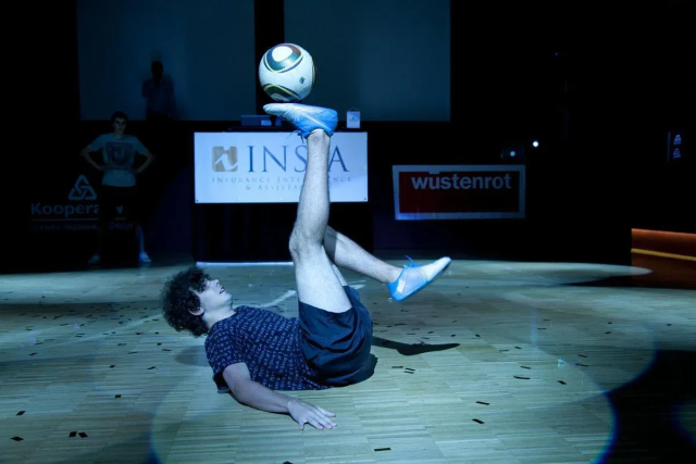 Freestyle fotbalová show