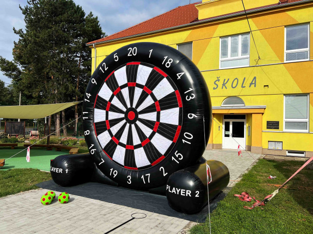 Nafukovací fotbalové šipky