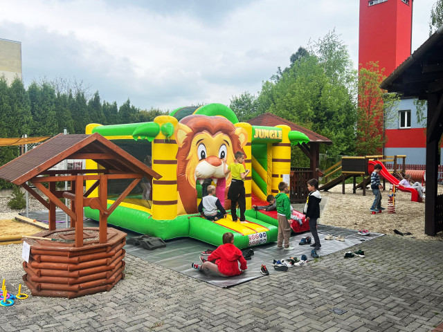 Skákací hrad tygr