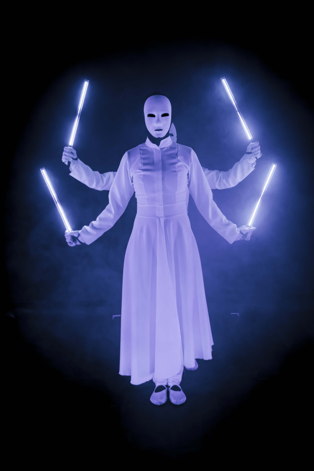 UV show BLUE ILLUSION
