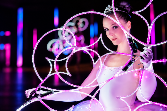 LED show Diamonds
