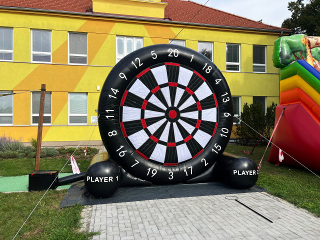 Nafukovací fotbalové šipky