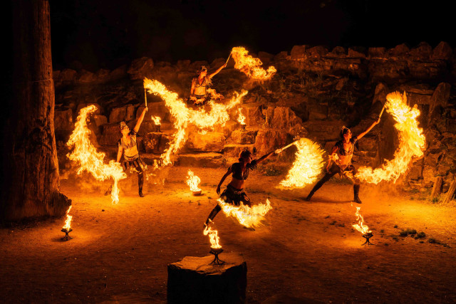 Fire Amazons show
