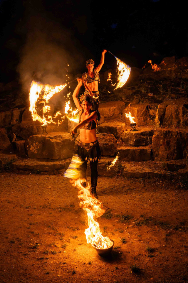 Fire Amazons show