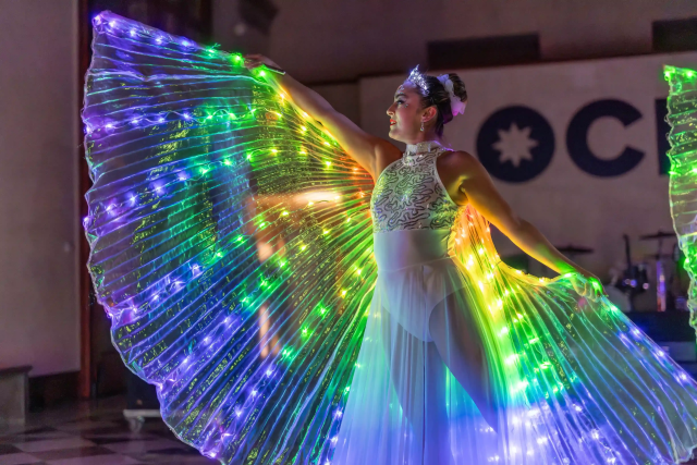 LED show Crystalizace