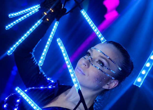Matrix světelná show