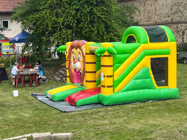 Skákací hrad tygr