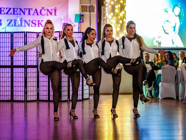 Bond girls LED show