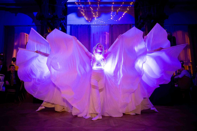 LED show s projekcemi