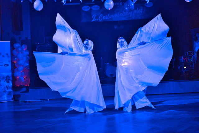 LED show s projekcemi