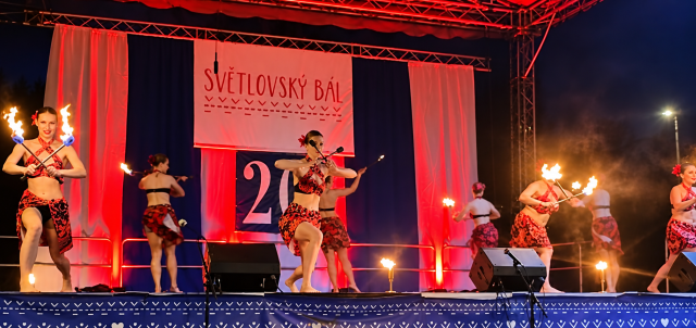 Polynéská ohňová show