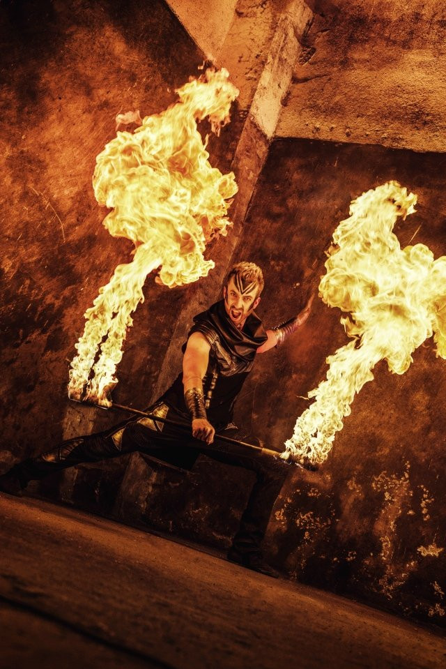 Rocková Fire show