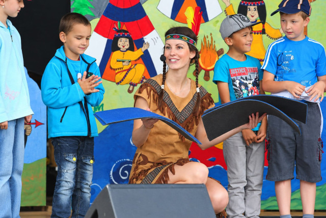 Indiánská show
