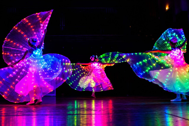 LED show Crystalizace