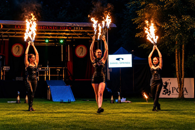 Rocková ohnivá show