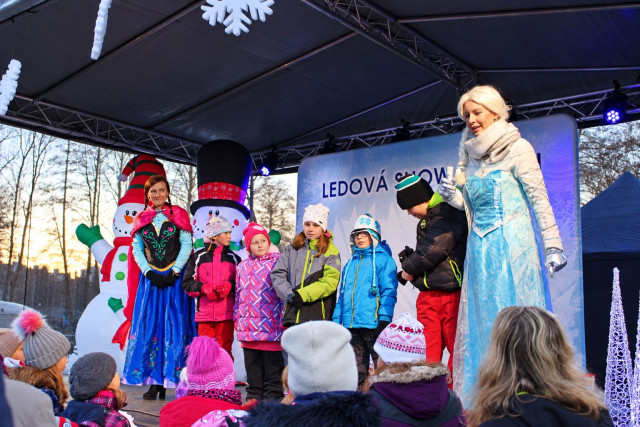 Ledová show s Elzou