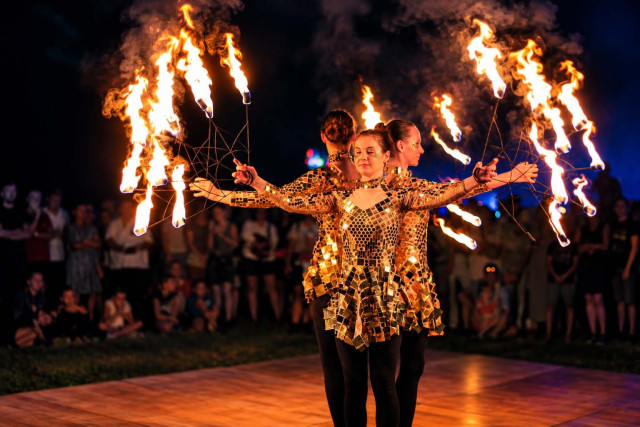 Ohnivá show
