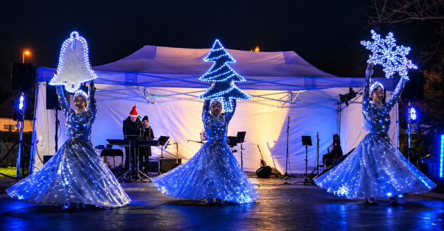 Light show - Vánoční symboly