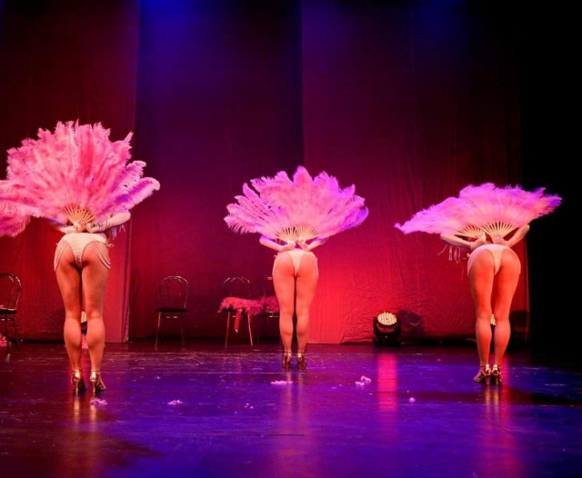 Elegantní burlesque show