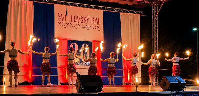 Polynéská ohňová show