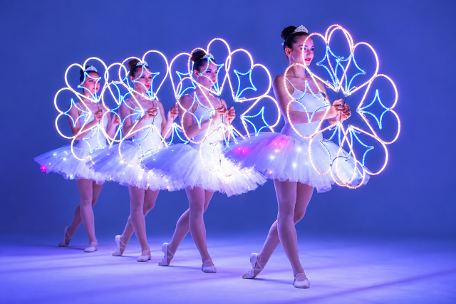 LED show Diamonds