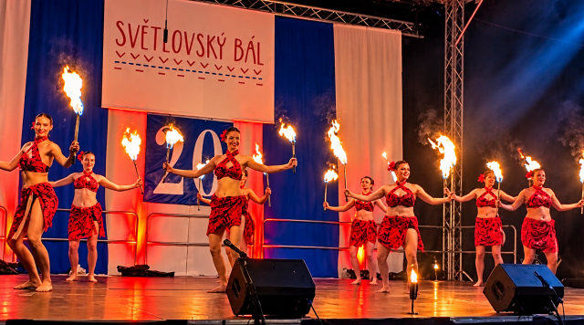 Polynéská ohňová show