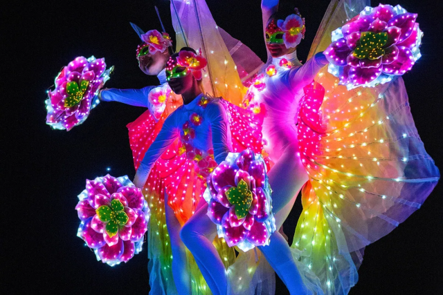 Light show rajecké sny