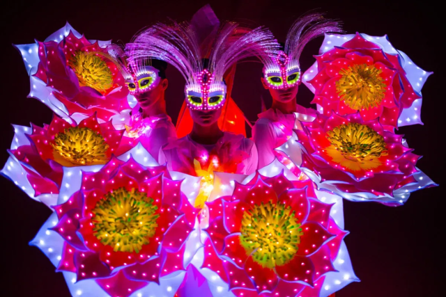 Light show rajecké sny