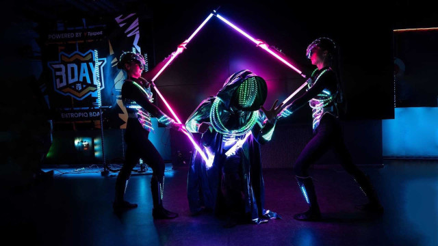 Světelná LED show