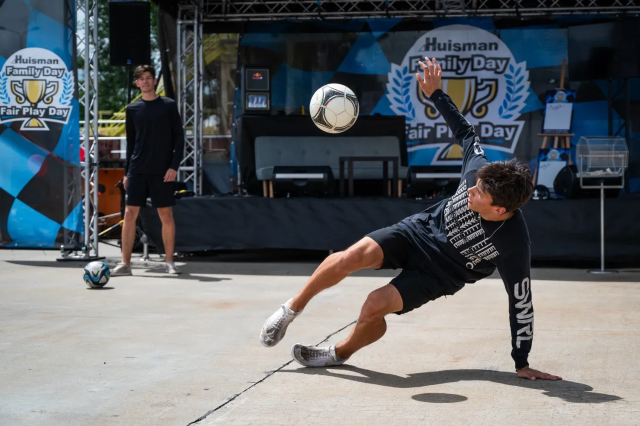 Freestyle fotbalová show