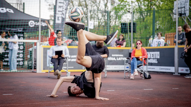Freestyle fotbalová show