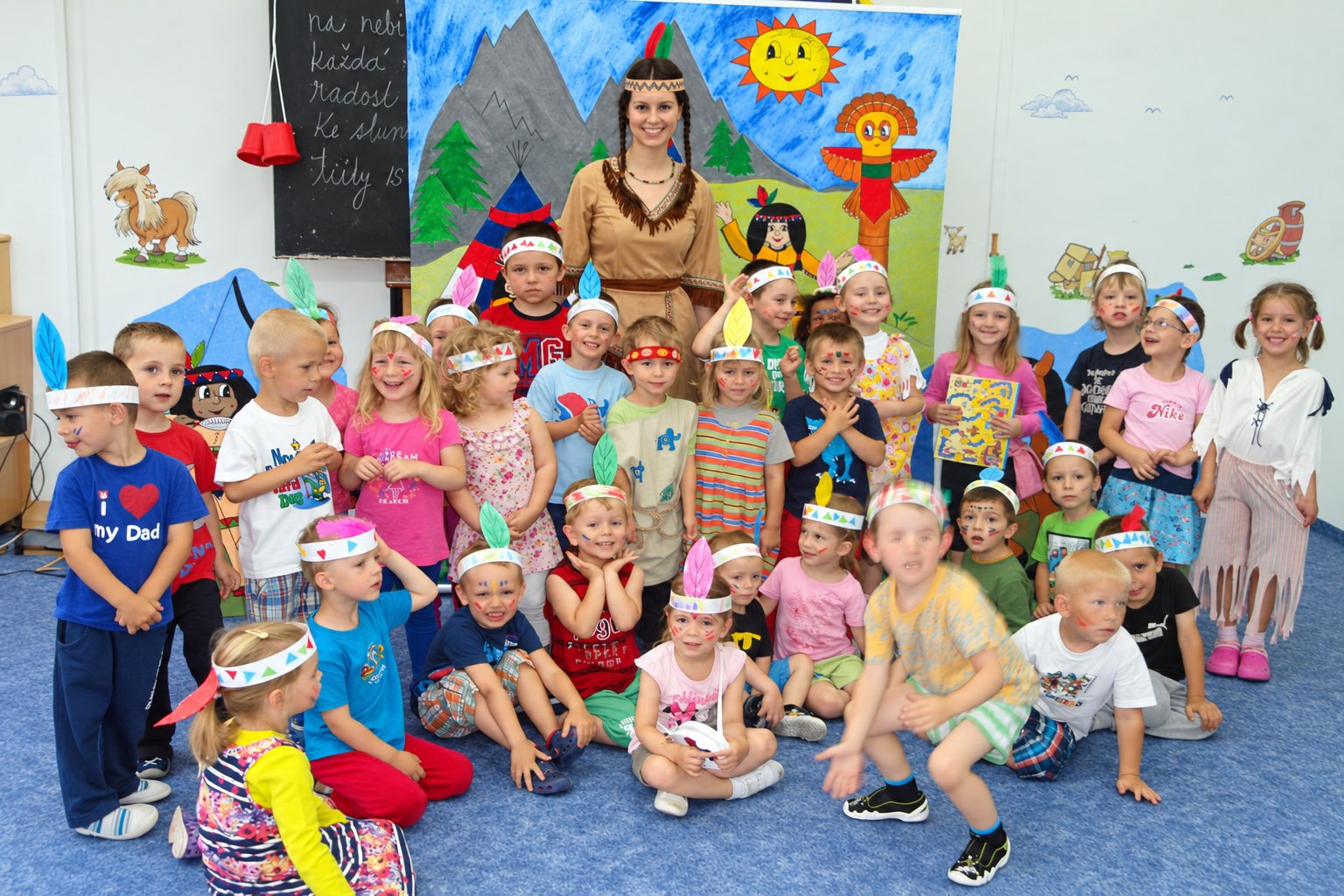 Indiánská show