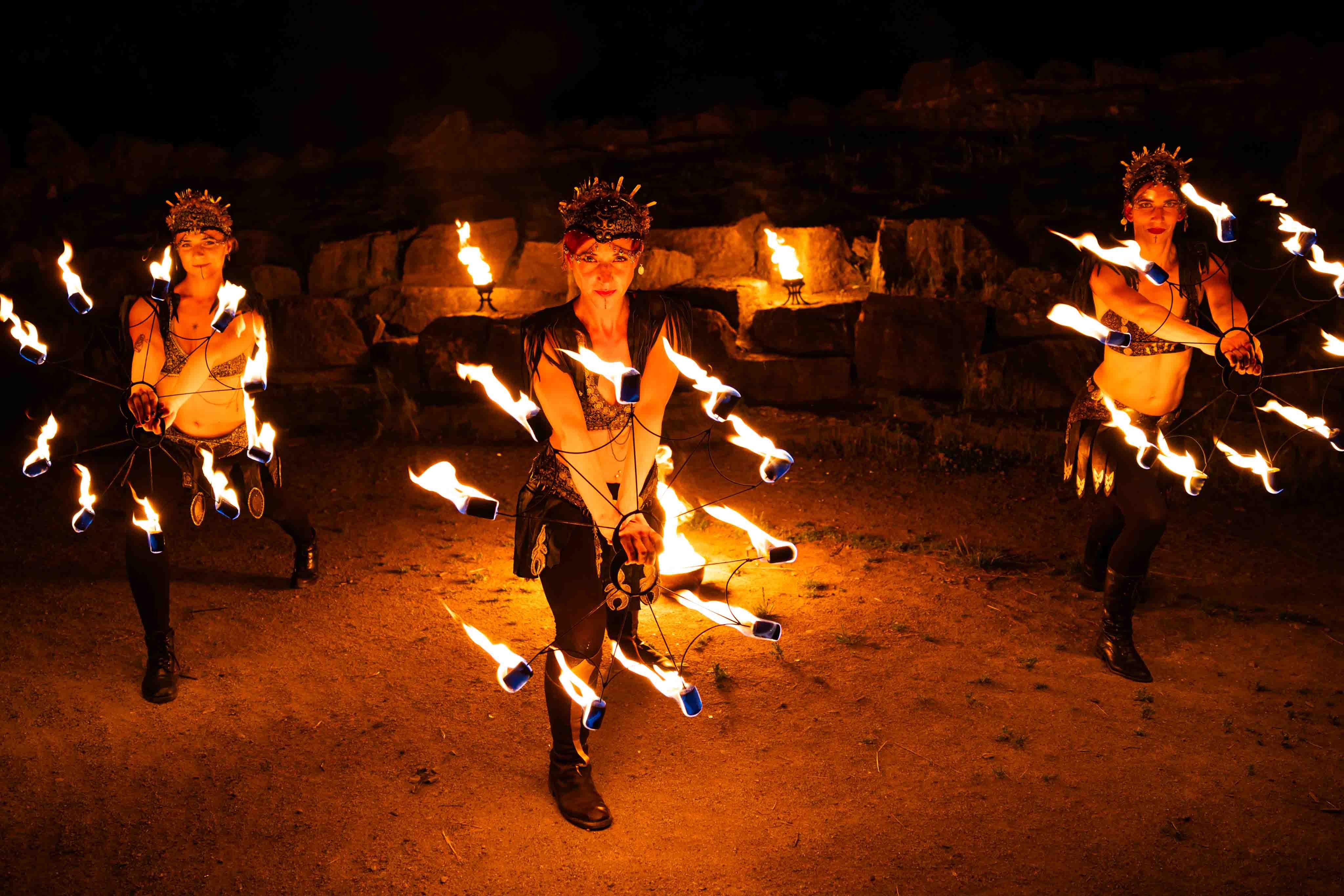 Fire Amazons show