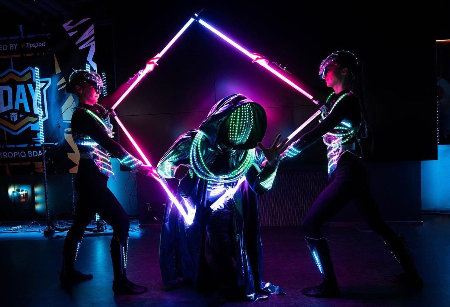 Světelná LED show