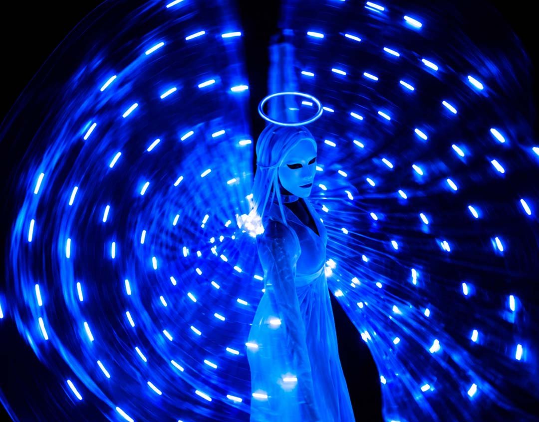 UV show kouzlo Vánoc