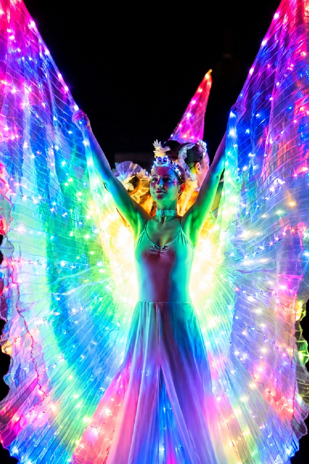 LED show Crystalizace